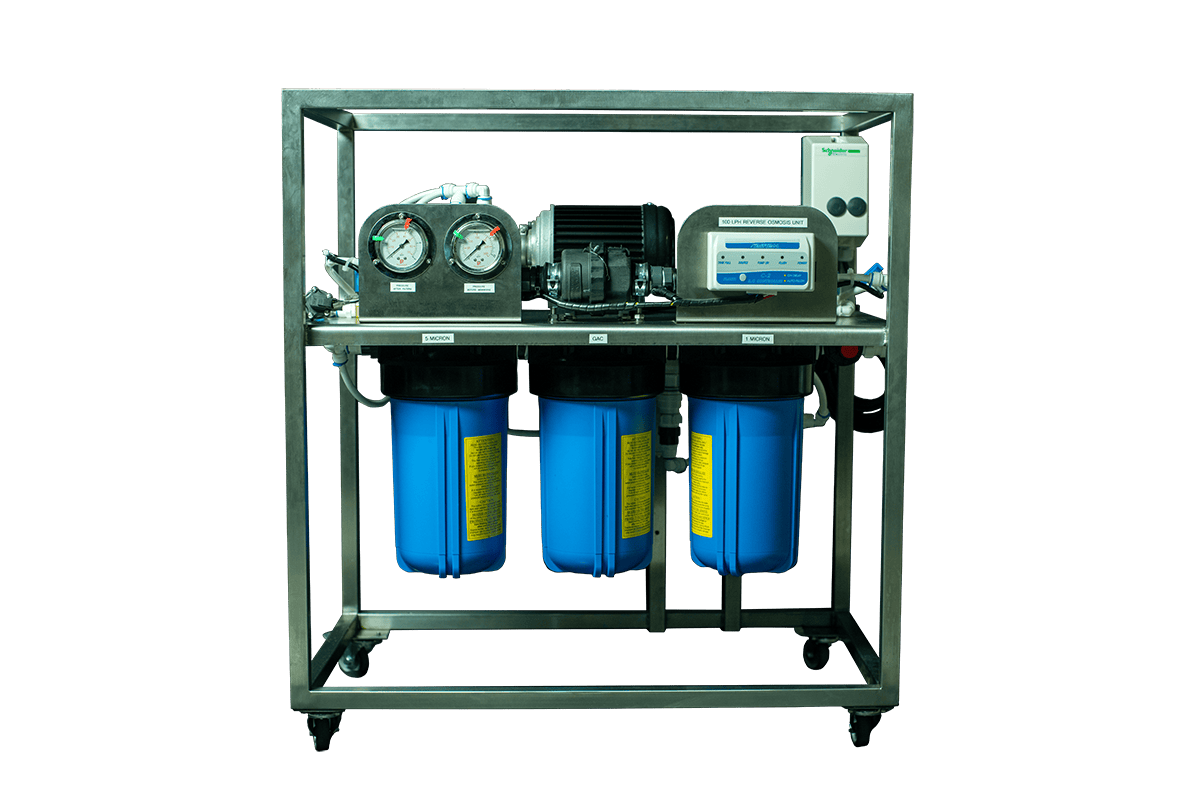 Industrial water filtration system